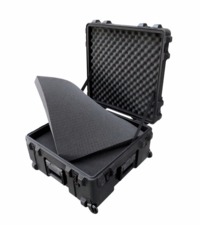 SKB 3R2222-12B-CW Case with Wheels (With Cubed Foam)