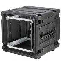 SKB 3SKB-R12U20W - 20 Inch Deep Roto Shockmount Rolling Rack Case - 12U