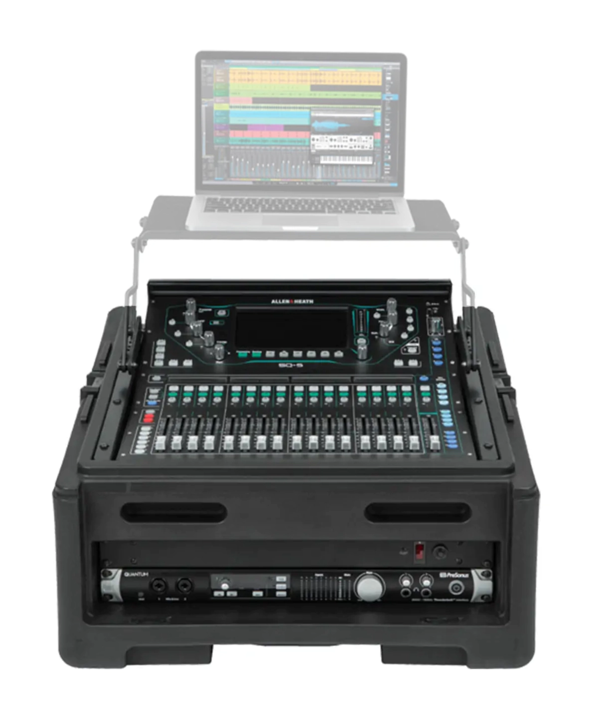 SKB 1SKB-R102W SKB 10U x 2U Roto Rack/Mixer Console
