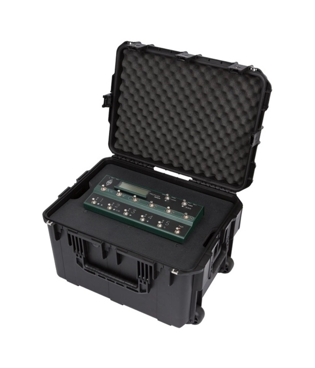 SKB 3I-231714GFX 4U iSeries Injection Moulded Guitar FX Fly Rack with Wheels