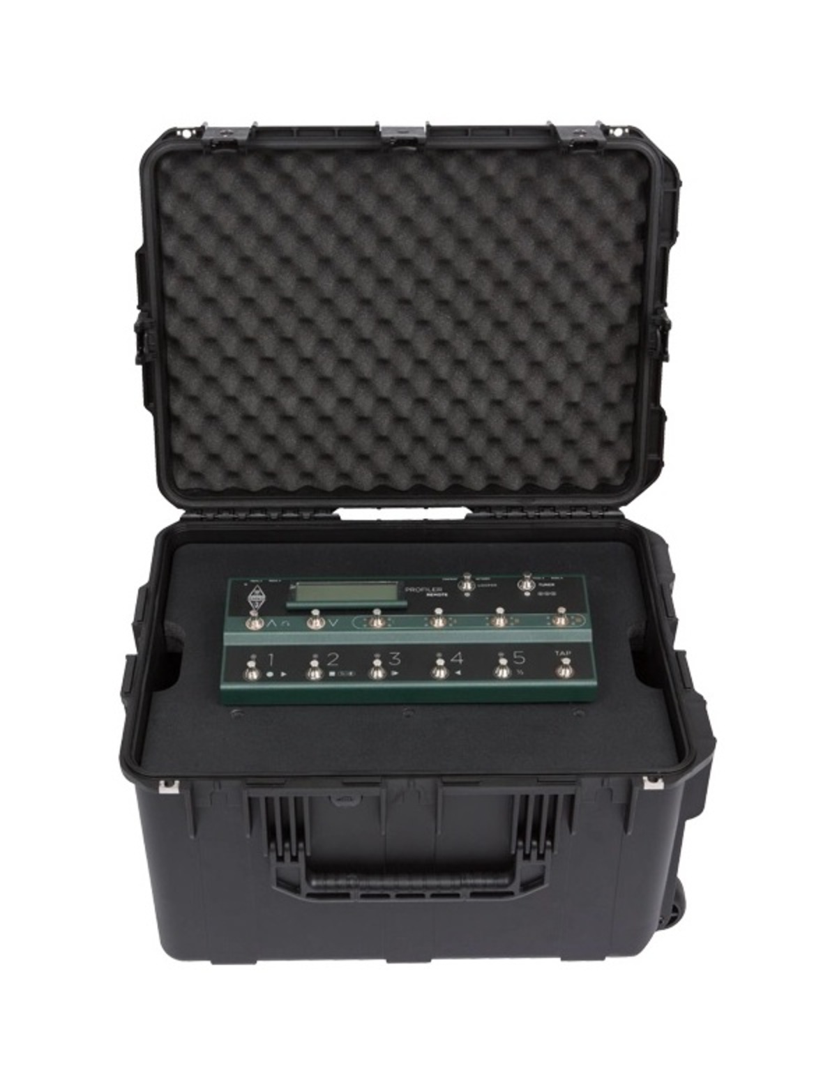 SKB 3I-231714GFX 4U iSeries Injection Moulded Guitar FX Fly Rack with Wheels