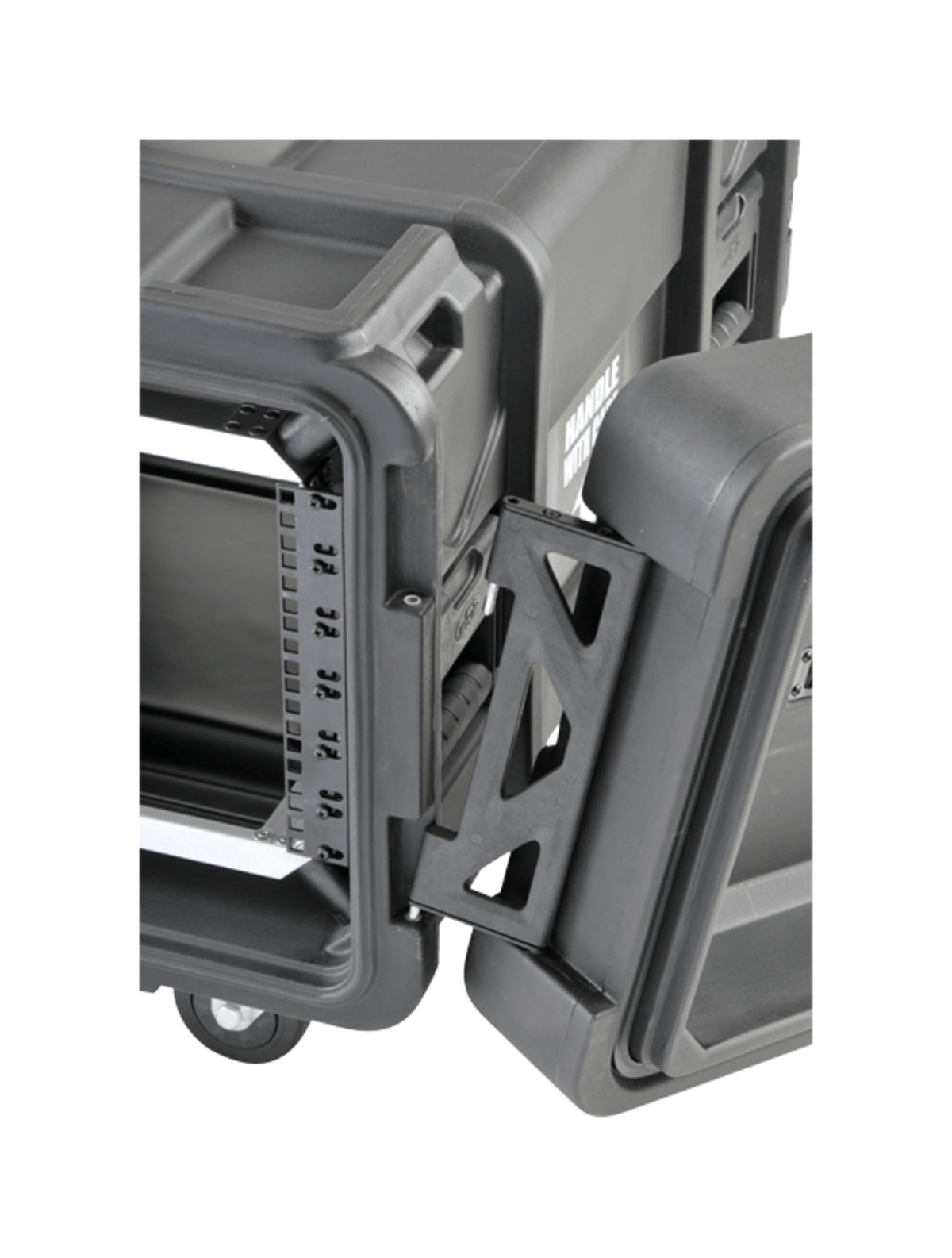 SKB 3SKB-R906U28 6U Portable Waterproof Server Rack Case 28 (710m) Deep Rail To Rail