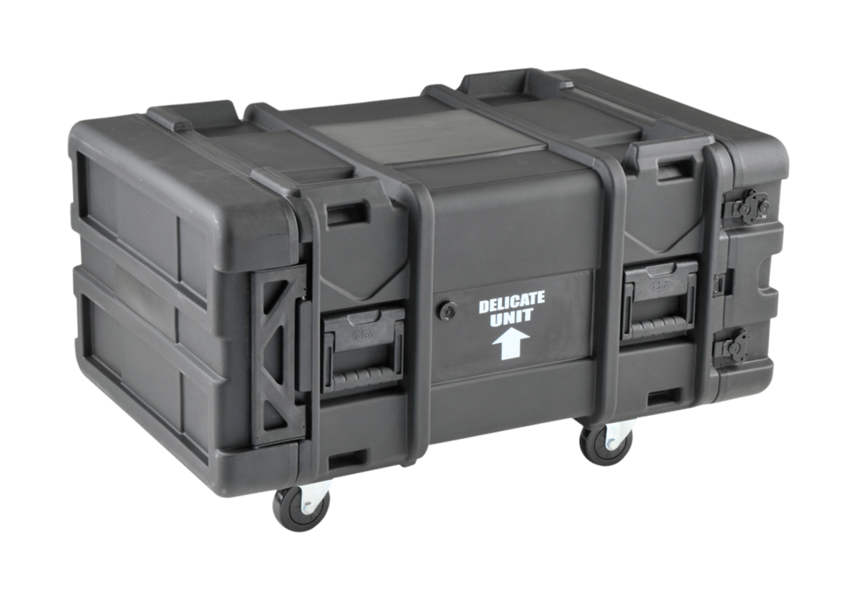 SKB 3SKB-R906U28 6U Portable Waterproof Server Rack Case 28 (710m) Deep Rail To Rail