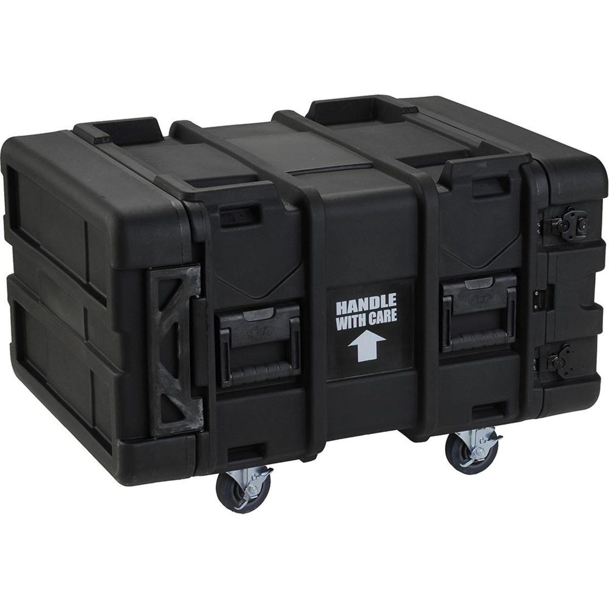 SKB 3SKB-R906U24 6U Roto Shock Rack 24 (61cm) Deep Rail To Rail with Wheels